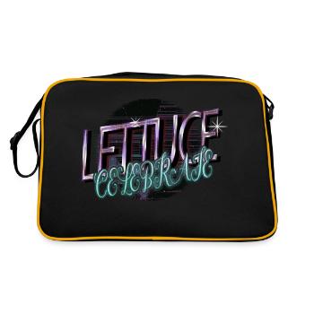 sous l’arbre présente idée dictons drôles - Sac Retro - noir/or - Dos
