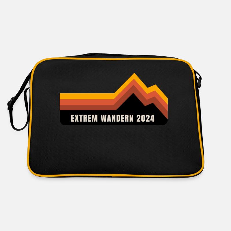 Extrem Wandern 2024 Retro Tasche