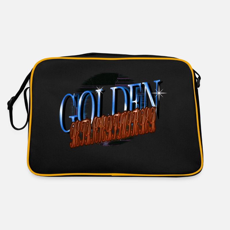 statement bachhund pfote bday bullterrier Retro Tasche