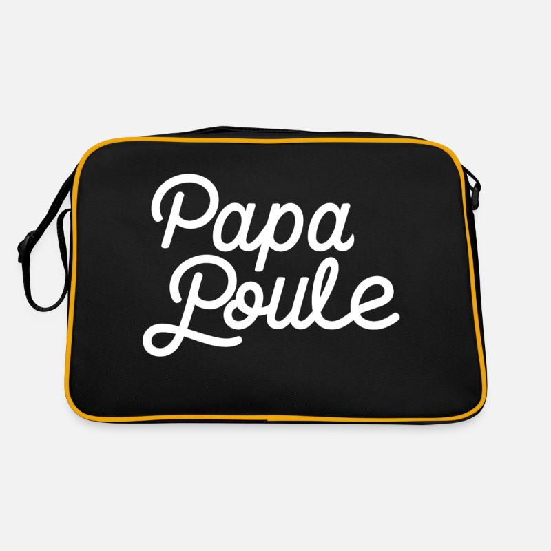 Papa poule Sac Retro