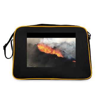 Vulcano - Sac Retro - noir/or - Dos