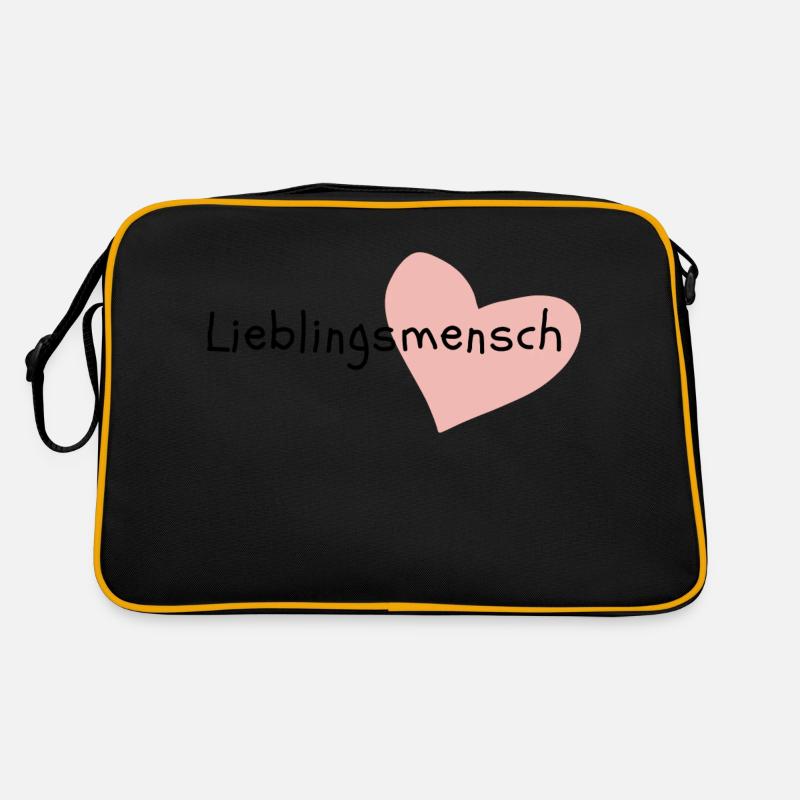 Personne préférée Saint-Valentin Relation amoureuse Sac Retro