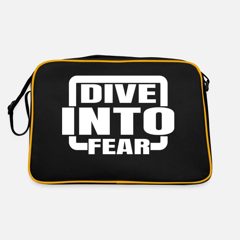 Saut à l’élastique Sécurité Courage état d’ Sac Retro
