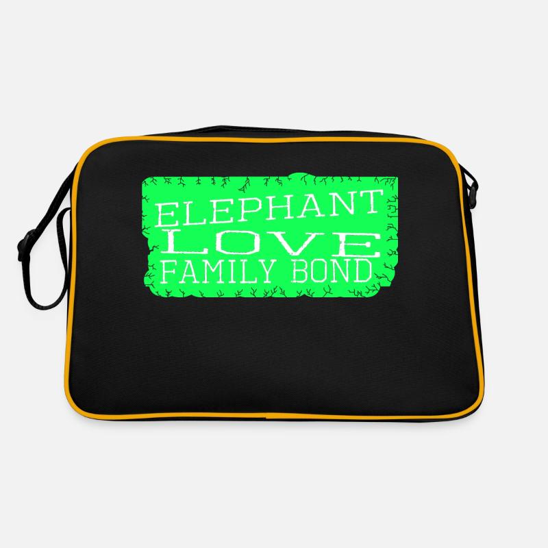 geek elephant behavior present fun funny quote Retro Tasche