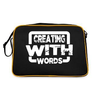 L’état d’ créatif Cool Inspiration créative - Sac Retro - noir/or - Dos