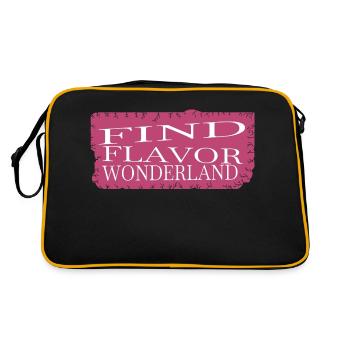 Joke Culinary Sorcerery Constant Discovery - Retro Bag - black/gold - Back