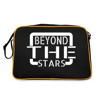 Citation d’astronomie explorant les saveurs Exploration cadeau - Sac Retro - noir/or - Dos