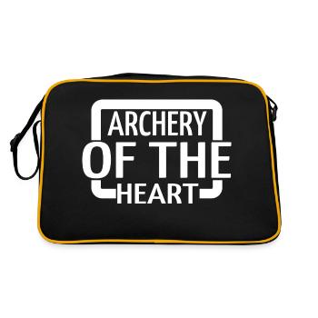emotional intimacy archery practice - Retro Bag - black/gold - Back