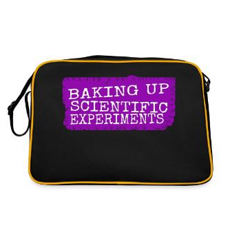 Conseils de pâtisserie Découvertes scientifiques Cool - Sac Retro - noir/or - Dos
