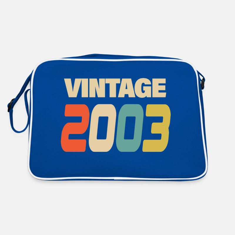 2003 Vintage Retro Classique 2003 Sac Retro