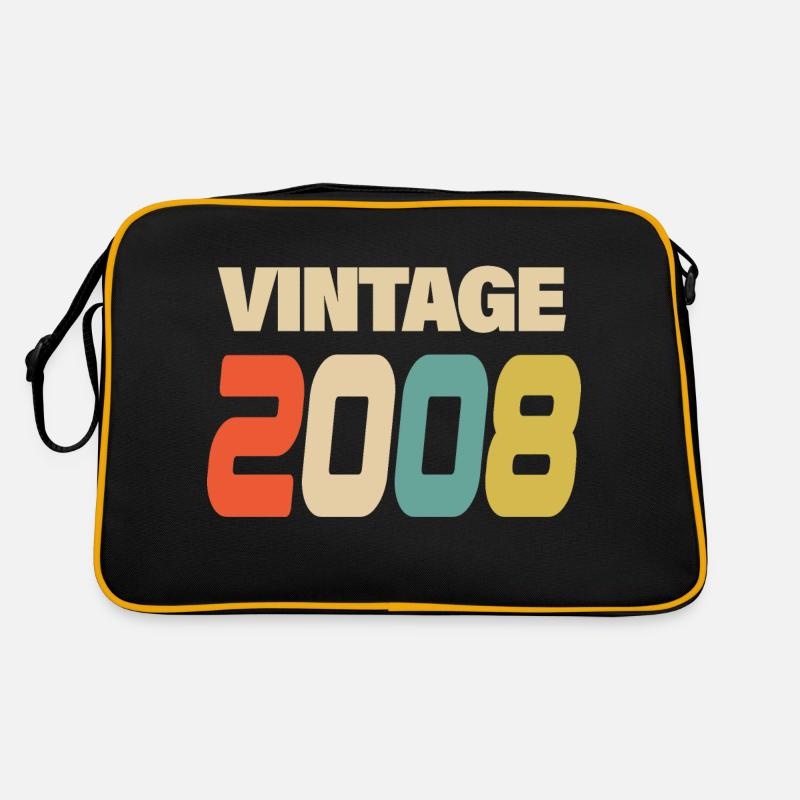 2008 Vintage Retro Classique 2008 Sac Retro