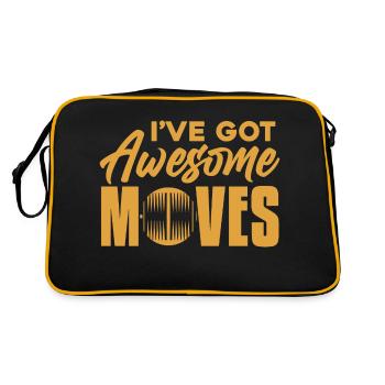 I've Got Awesome Moves Strategy Dice Game - Retro Bag - black/gold - Back