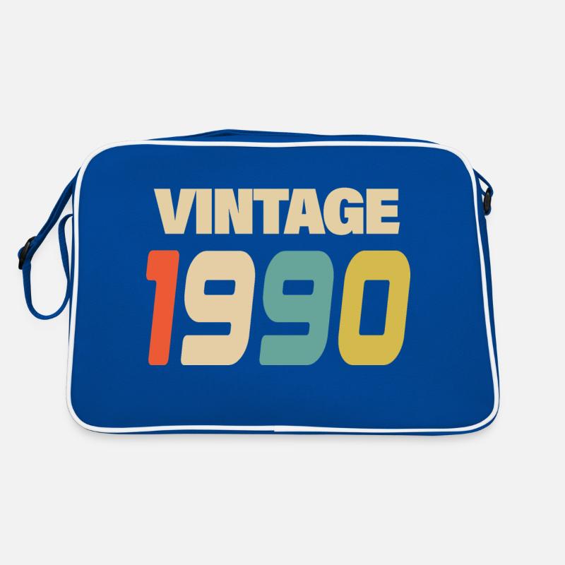 1990 Vintage Retro Classique 1990 Sac Retro