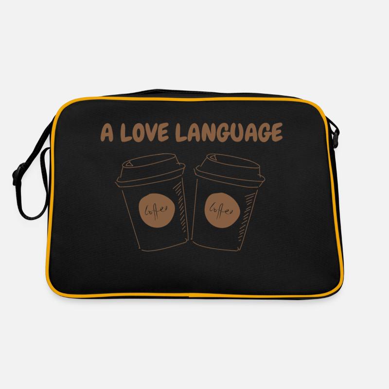 A LOVE LANGUAGE Retro Tasche