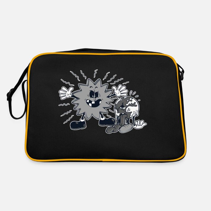 Soleil déréglé ,Terre assoifée Sac Retro