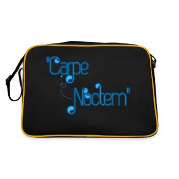 Carpe Noctem - Retro Bag - black/gold - Back