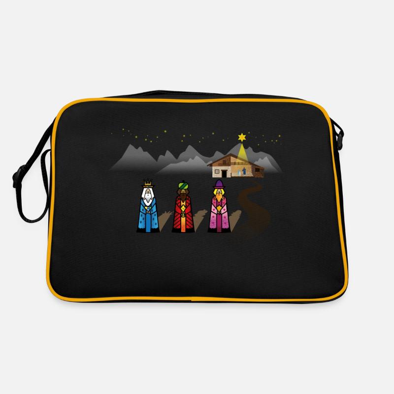 Heilige drei Könige Retro Tasche