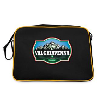 Valchiavenna Lombardie - Sac Retro - noir/or - Dos