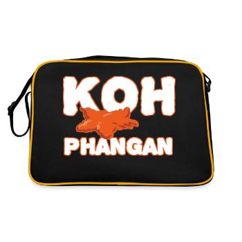 Koh Phangan - Sac Retro - noir/or - Dos