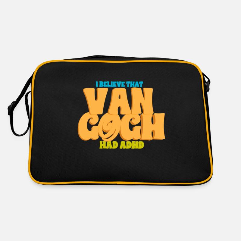 ADHS Van Gogh Retro Tasche