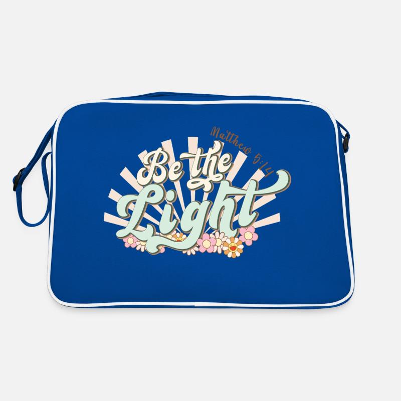 Be The Light Retro Tasche