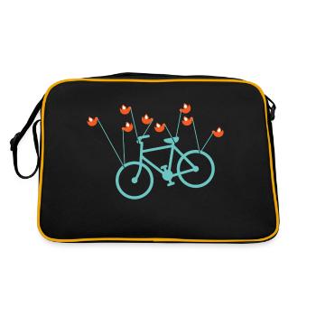 Fail bike - Retro Bag - black/gold - Back
