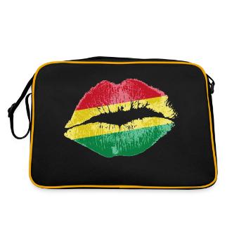 Kiss (Bolivie / Bolivie) - Sac Retro - noir/or - Dos