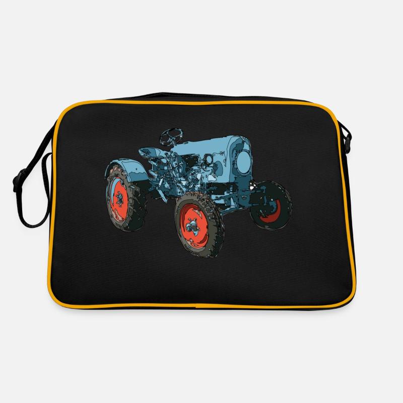 Trecker, Traktor, Schlepper Retro Tasche