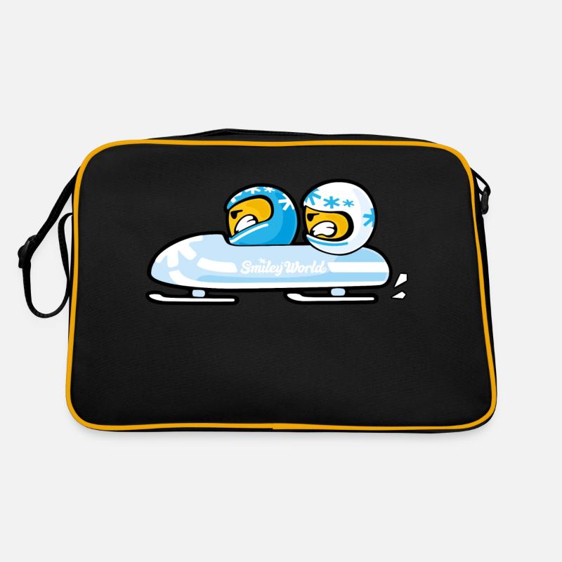 Smiley Bobsleigh Retro Tasche