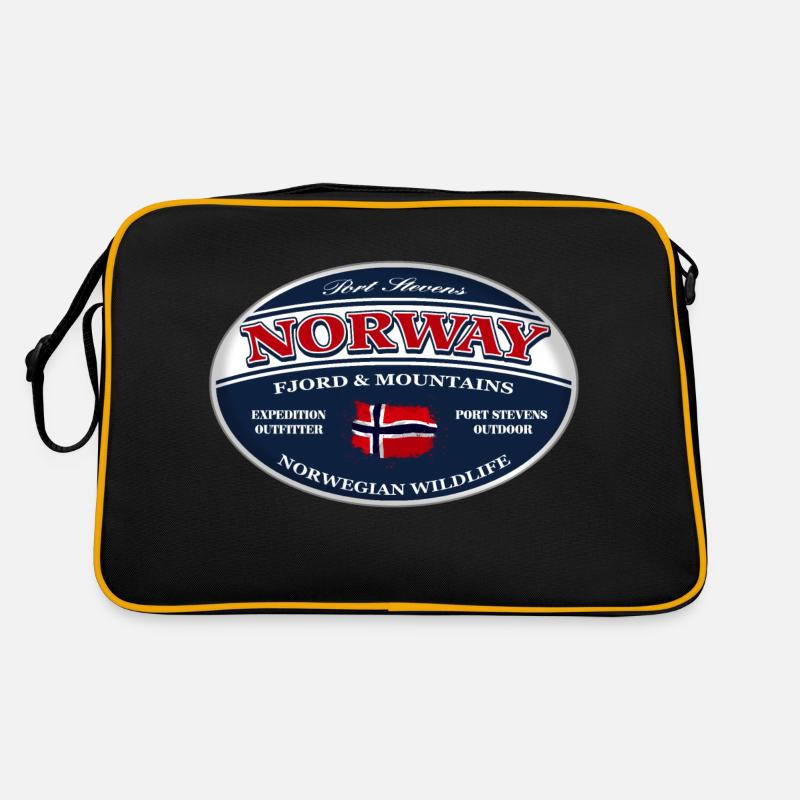 Norway - Norge - Norwegen Retro Tasche