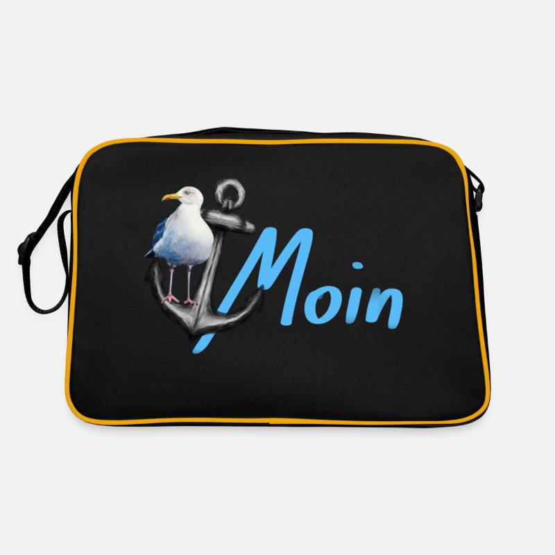 Möwe Retro Tasche
