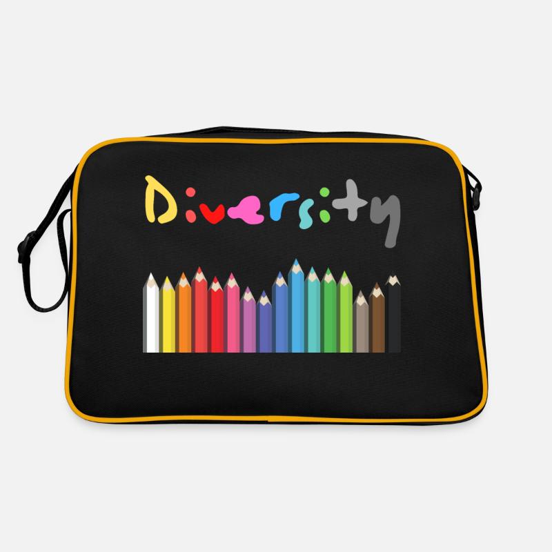 Diversity Geschenk und Geschenkidee Retro Tasche