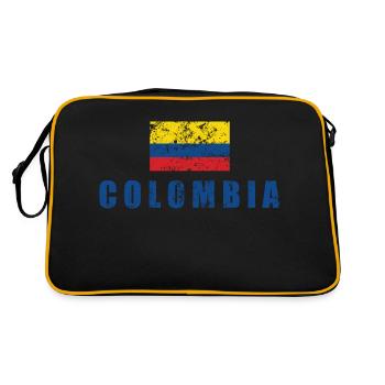 Colombia - Retro Bag - black/gold - Back