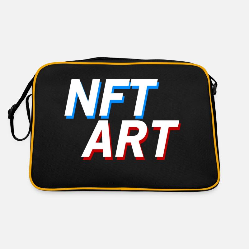 NFT ART - NFT Kunst Retro Tasche