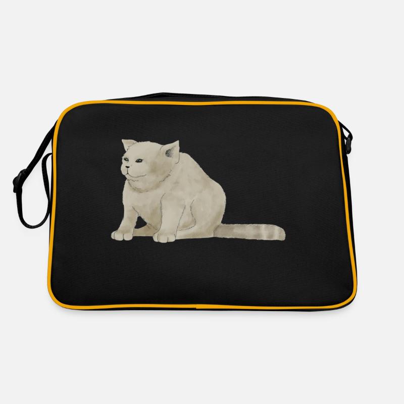 Gros chat gâté Sac Retro