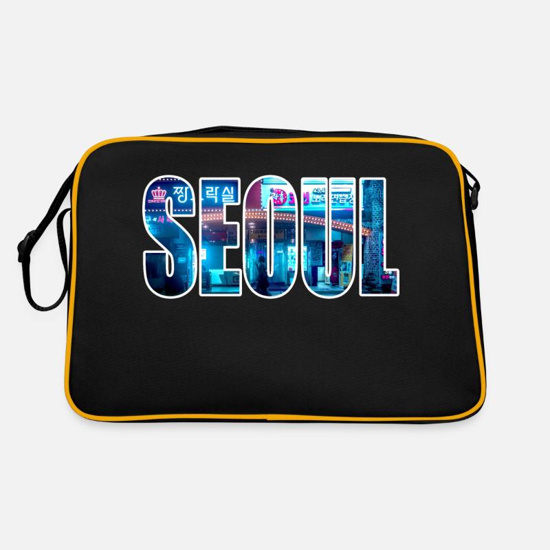 néon de Séoul Sac Retro