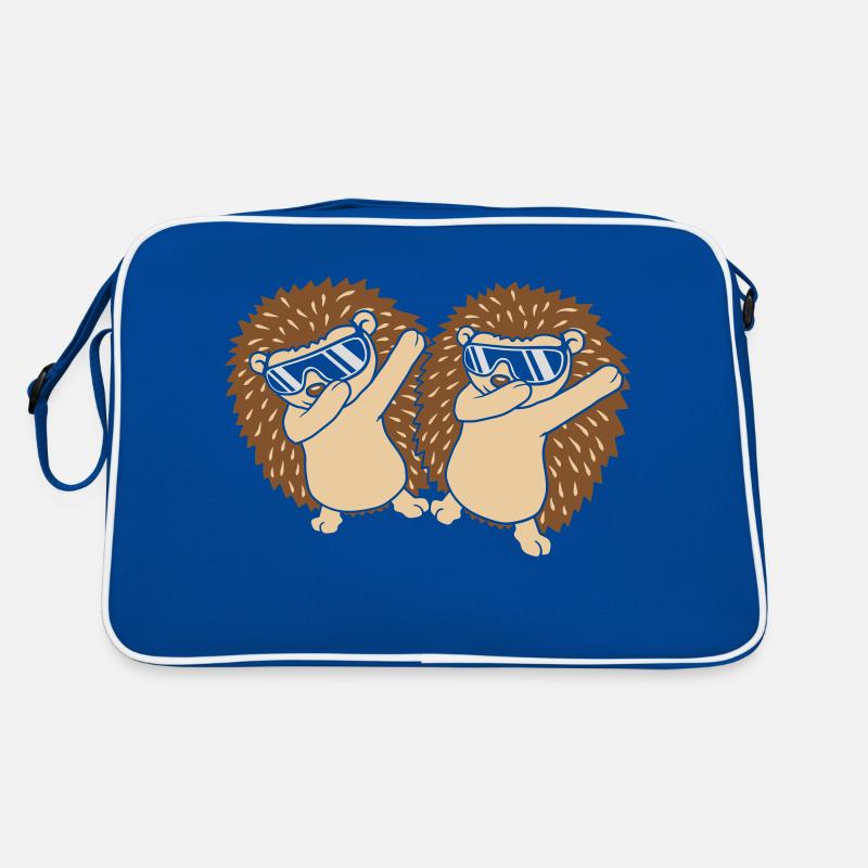 Friends Team dabbing Hedgehog Retro Bag