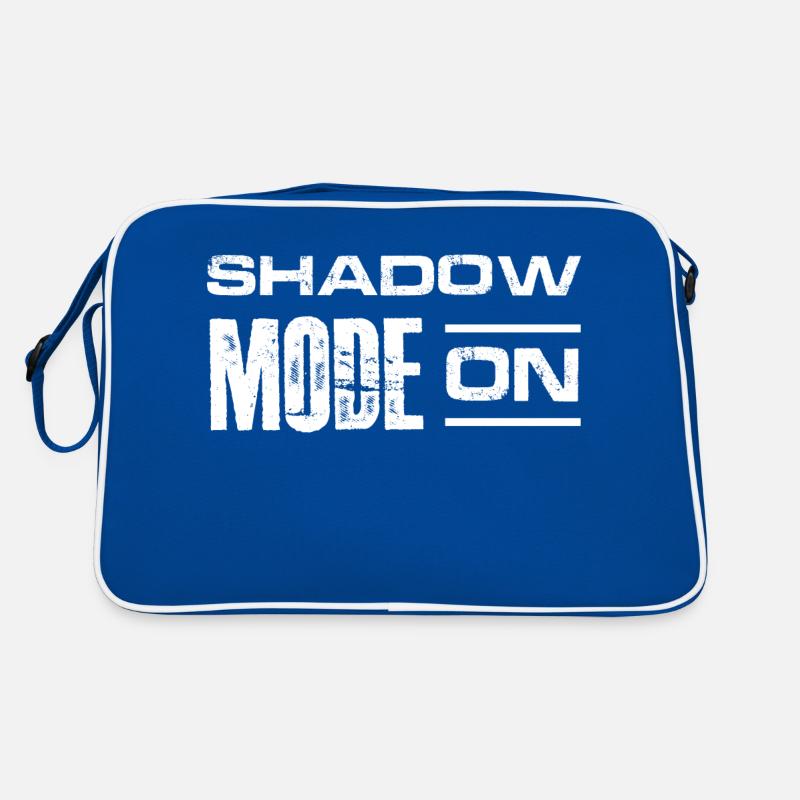 shadow mode on Design for a backstage worker Retro Tasche