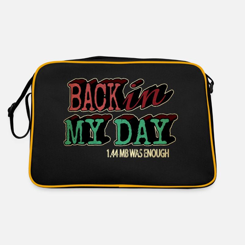 computer bday fullstack developer programming Retro Tasche