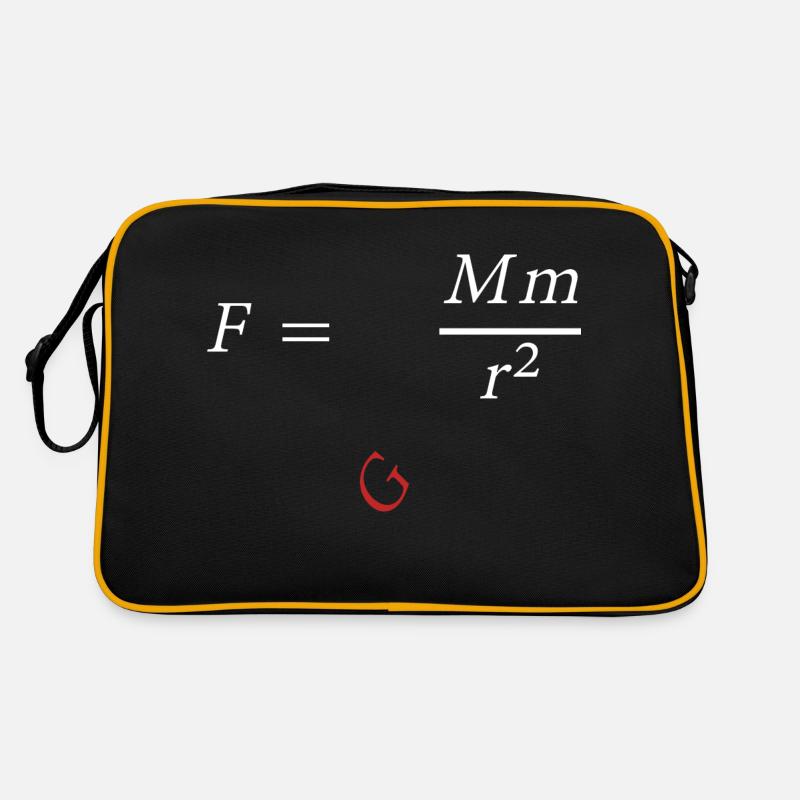 Isaac Newton Retro Tasche