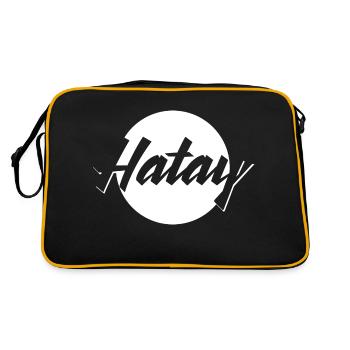 Hatay - Retro Tasche - Schwarz/Gold - Hinten