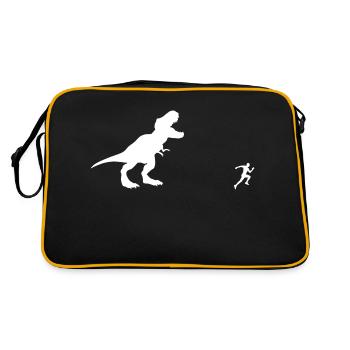 motivation dinosaur courir - Sac Retro - noir/or - Dos
