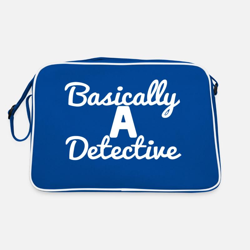 Basically a Detective der Ermittler Retro Tasche