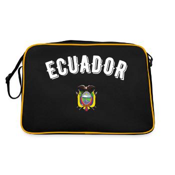 Ecuador - Retro Bag - black/gold - Back