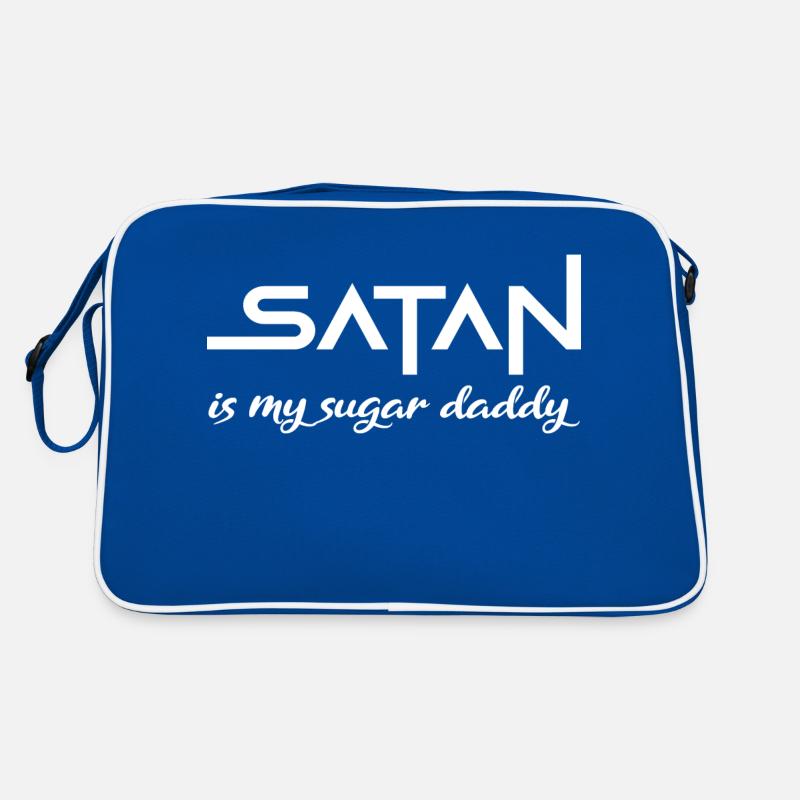 Satan sugar daddy disant cadeau blanc Sac Retro