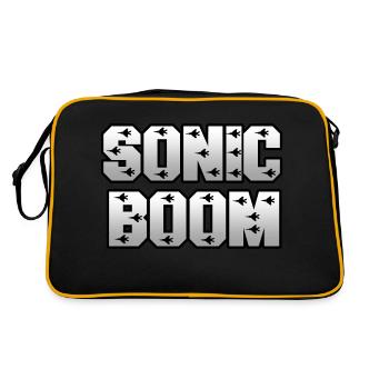 SonicBoom - Retro Bag - black/gold - Back