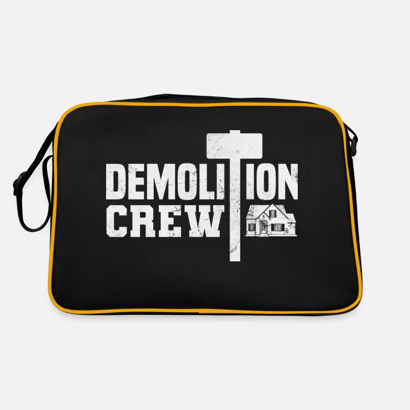 Équipe de démolition - Expert en démolition Sac Retro