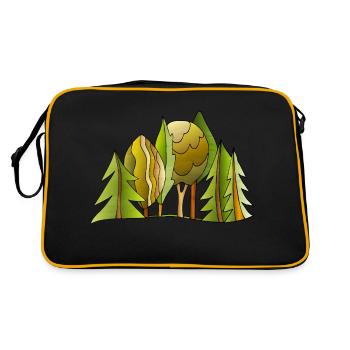 Arbre - Sac Retro - noir/or - Dos
