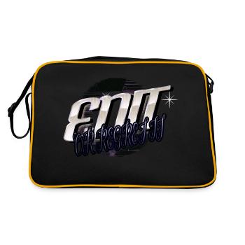 Cups Statement Birthday Book Author Bday Write - Retro Bag - black/gold - Back