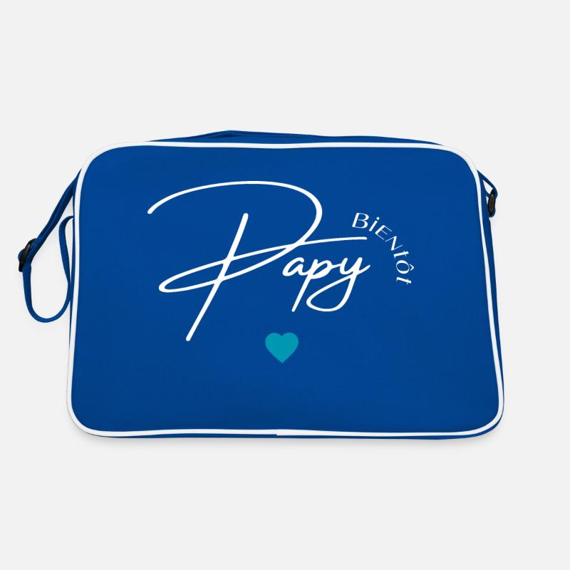 Bientôt papy Sac Retro